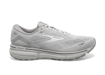 Brooks Ghost 15 (B Width) - Oyster Alloy White (Womens) Discount