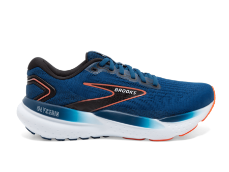 Brooks Glycerin 21 (D Width) - Blue Opal Black (Mens) For Discount