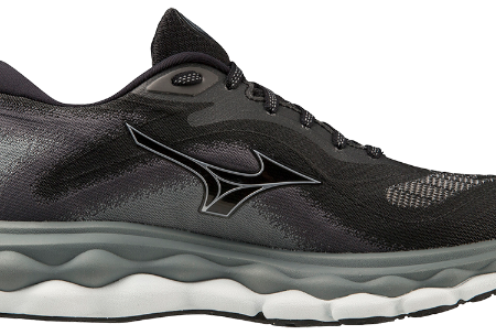 Mizuno Wave Sky 7 (D Width) - Black Storm (Womens) Sale