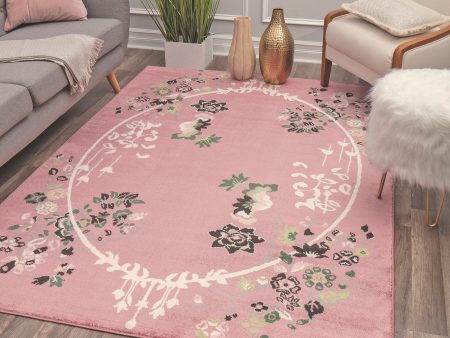 Mason Brooks Valentina VA20C Pink Magnolia Area Rug For Cheap