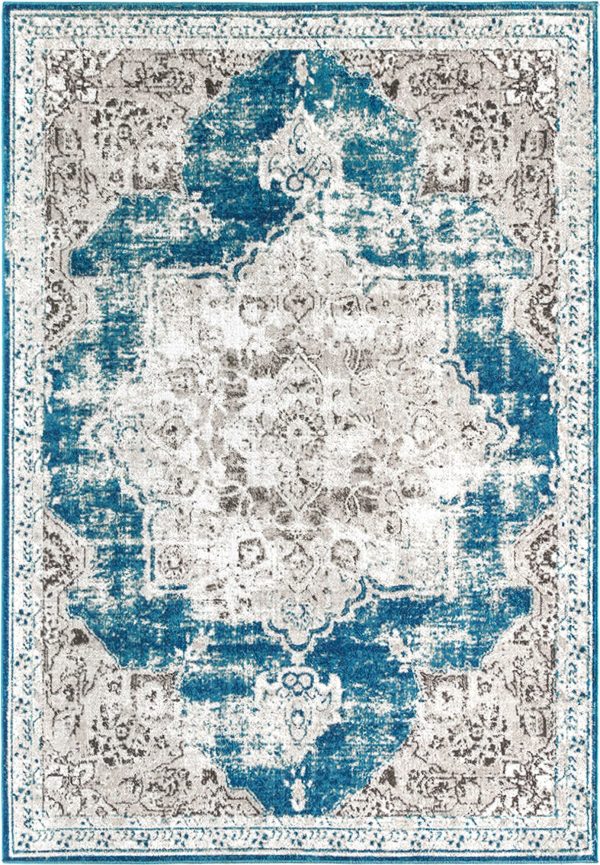 Mason Brooks Harlow HW20A Avalon Teal Area Rug Sale