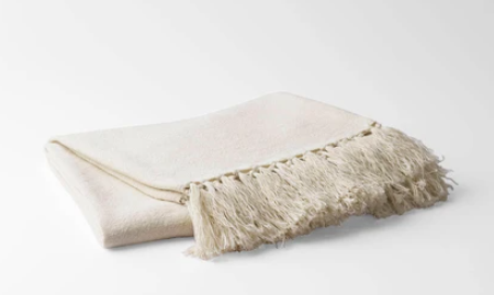 100% EUROPEAN LINEN THROW Discount