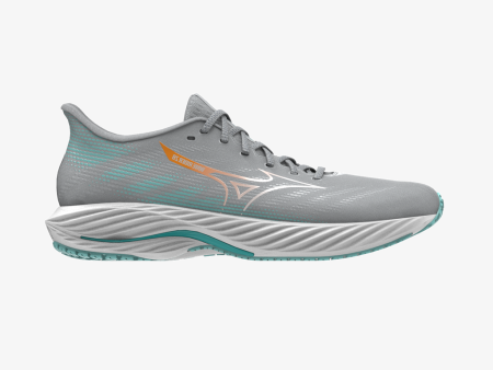 Mizuno Wave Rider 28 (D Width) - Harbor Mist  White  Aruba Blue (Womens) Online