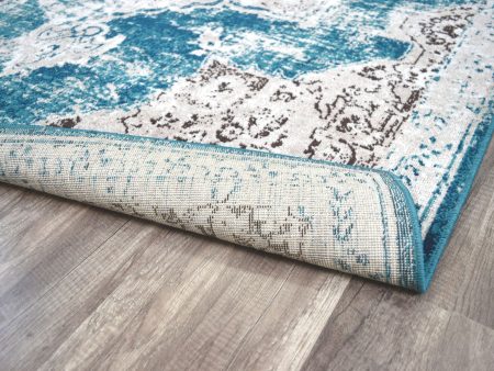 Mason Brooks Harlow HW20A Avalon Teal Area Rug Sale