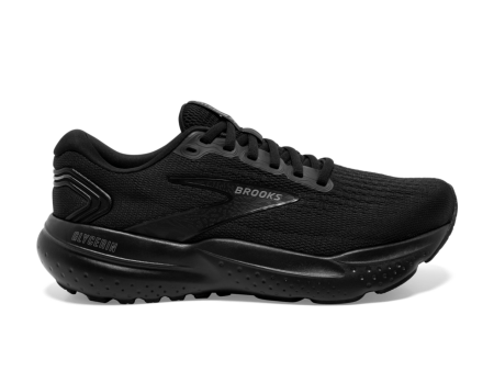 Brooks Glycerin 21 (2E Width) - Black Black Ebony (Mens) Supply