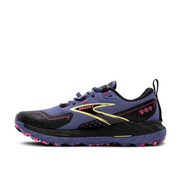 Brooks Cascadia 18 GTX (B Width) - Grey Blue Black Pink (Womens) For Cheap