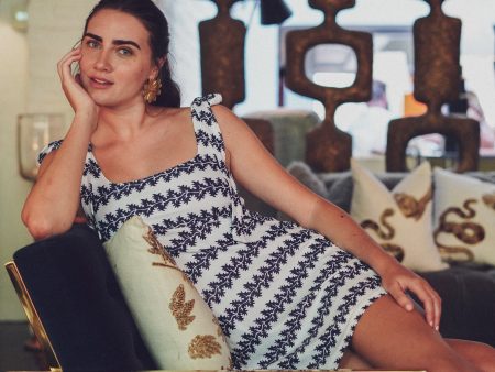 The Constance Dress - Ivy Stripe Navy Fashion