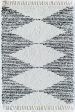 CosmoLiving By Cosmopolitan Mason Shag MS30A Heath White Area Rug For Cheap