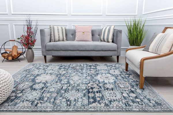 Mason Brooks Amari AM10B Smoked Gray Area Rug For Cheap