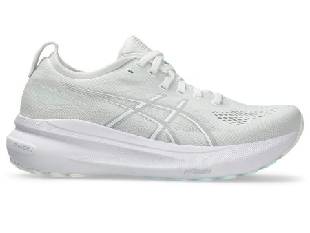 Asics Gel Kayano 31 (B Width) - White White (Womens) Discount