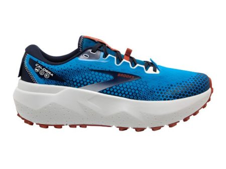 Brooks Caldera 6 (B Width) - Peacoat Atomic Blue  Rooibos (Mens) For Cheap