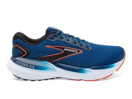 Brooks Glycerin GTS 21 (2E Width) - Blue Opal Black (Mens) Online Hot Sale