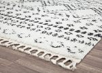 CosmoLiving By Cosmopolitan Mason Shag MS10B Whisper White Area Rug Online