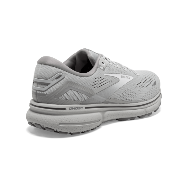 Brooks Ghost 15 (B Width) - Oyster Alloy White (Womens) Discount