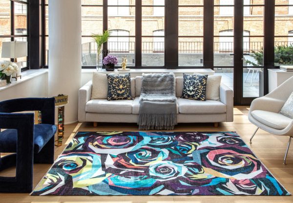 Elizabeth Sutton Maisie MI20B Every Rose Area Rug Fashion