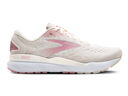 Brooks Ghost 16 (B Width) - Coconut Zephyr White (Womens) For Sale