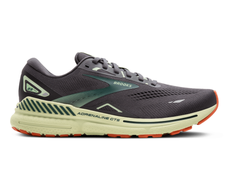 Brooks Adrenaline GTS 23 (D Width) - Ebony Smoke Green Clay (Mens) Online Hot Sale