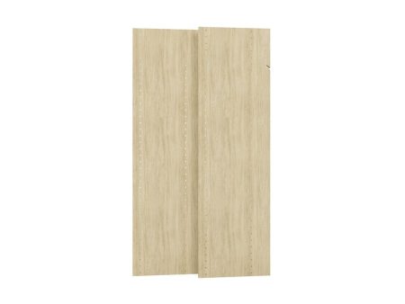 Neaurding 2Pcs Moth Proof Manufactured Wood Shelf Divider Sale