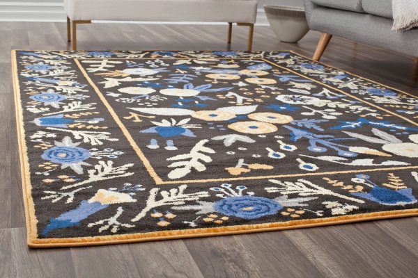 Mason Brooks Valentina VA30B Gardenia Golden Night Area Rug on Sale