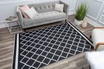 Mason Brooks Hadley HD10A Imperial Onyx Ivory Area Rug Sale