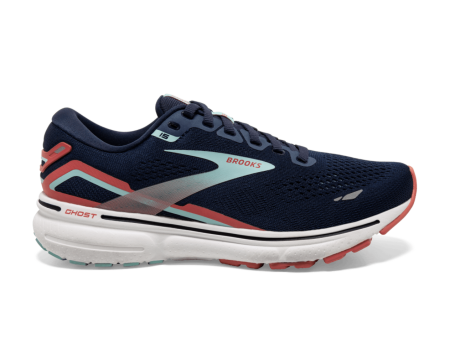 Brooks Ghost 15 (B Width) - Black Orange Raspberry (Womens) Online Hot Sale