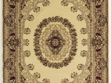 Mason Brooks New Vision 807-CRM Kerman Cream Area Rug Online now