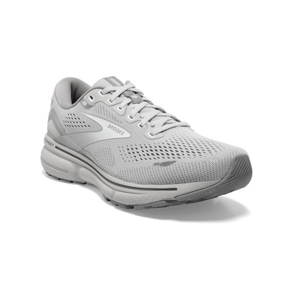 Brooks Ghost 15 (B Width) - Oyster Alloy White (Womens) Discount