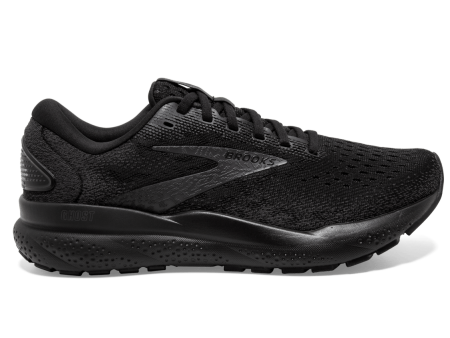 Brooks Ghost 16 (2E Width) - Black Black Ebony (Mens) Discount