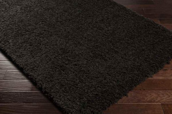 Abraham 2x4 Solid and Border Black Area Rug Carpet for Living Room Bedroom or Kitchen (2 3  x 3 9 ) Online Hot Sale