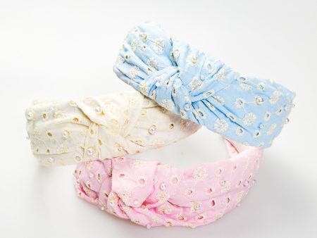 Ellie Pearl Knot Headband Supply