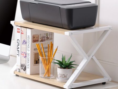 Versti Multi-Function Wood Metal Desk Organizer For Discount