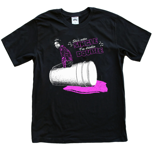 Actin Single Drinkin Double Unisex Tee Hot on Sale