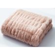 Viako Faux Fur Woven Plush Reversible Throw Online