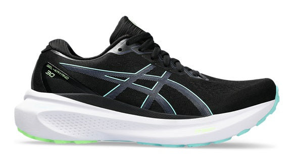 Asics Gel Kayano 30 (B Width) - Black Thunder Blue (Womens) Online Sale