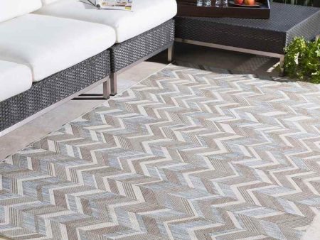 Bertrand 5x8 Outdoor Brown Area Rug Carpet for Living Room Bedroom or Kitchen (5 4  x 7 7 ) For Sale