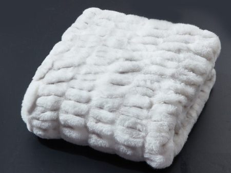 Kingdom Faux Fur Woven Plush Throw Fashion