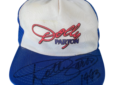 Dolly Parton Rare Autographed Trucker Hat Online now