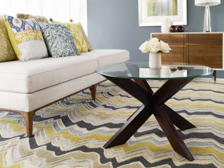 Beclyn Modern Khaki Area Rug For Discount