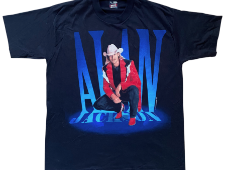 Alan Jackson Deadstock Who I Am Tour Tee Size L Online Sale