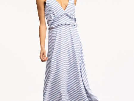 The Beryl Dress - Chambray Stripe Online Hot Sale