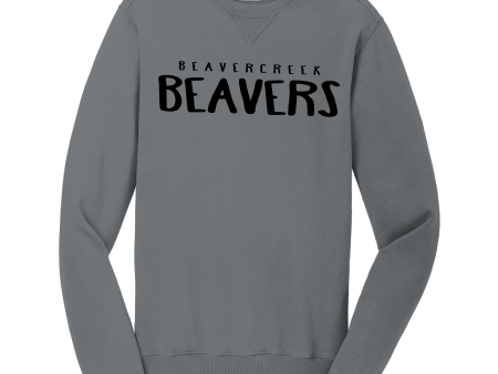 Beavercreek Beavers Garmet Dyed Sweatshirt For Cheap