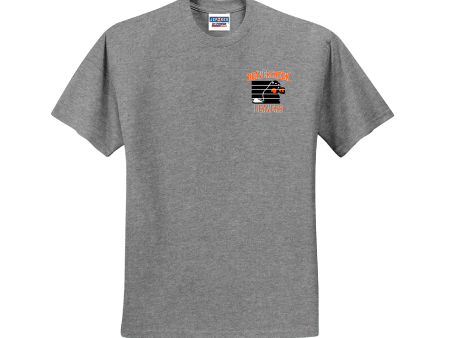 Beavercreek Beavers Throwback Chest Logo T-Shirt Online Hot Sale