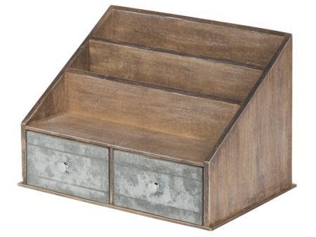 Leitic Wood Desk Organizer Online now