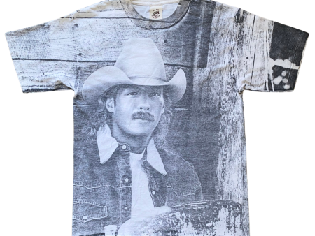 Alan Jackson All Over Print Portrait Tee Size L Online Hot Sale