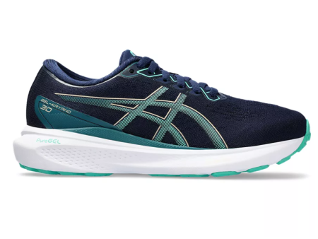 Asics Gel Kayano 30 GS - Blue Expanse Champagne (Kids) For Cheap